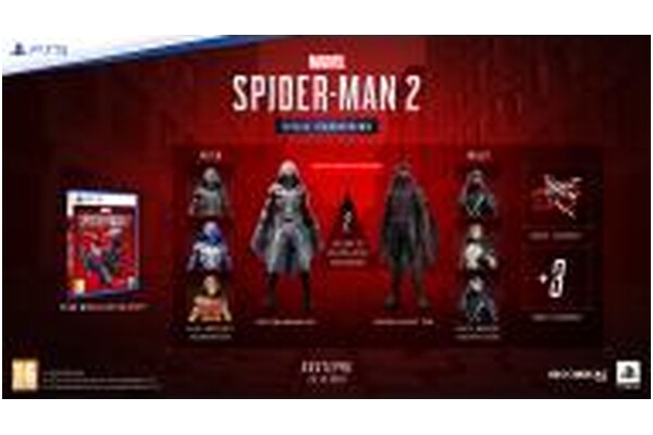 Marvels Spider Man 2 naszywki PlayStation 5