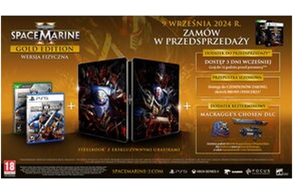 Warhammer 40,000 Space Marine 2 Edycja Złota PlayStation 5