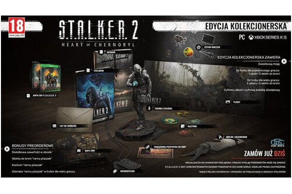 S.T.A.L.K.E.R. 2 Serce Czarnobyla Edycja Kolekcjonerska PC