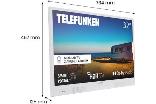 Telewizor TELEFUNKEN 32HGP7450W 32" HD Ready