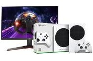 Konsola Microsoft Xbox Series S 512GB biały + monitor LG 24MP60G-B