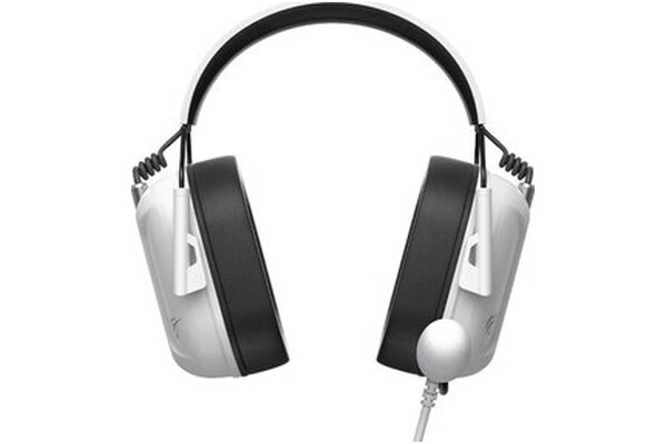 Słuchawki Havit H2033D Nauszne Przewodowe biało-czarny