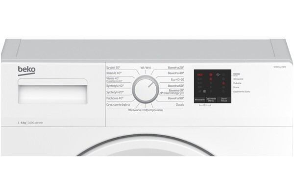 Pralka Beko WUE6511XWW 6.0kg 1000obr./min