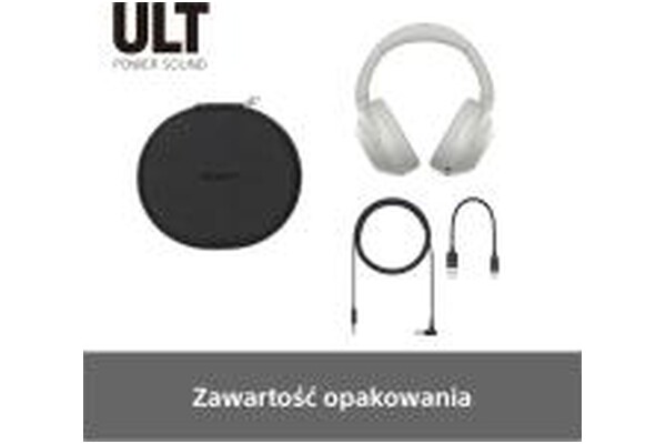 Słuchawki Sony WHULT900N Nauszne Bezprzewodowe biały