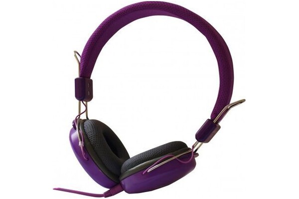 Słuchawki ART AP60C Slart Nauszne Bezprzewodowe fioletowy
