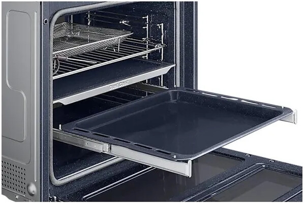 Piekarnik do zabudowy Samsung NV7B5785JAKU2 Dual Cook Flex elektryczny Parowy czarny