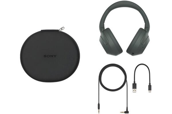 Słuchawki Sony WHULT900N Nauszne Bezprzewodowe zielony