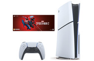 Konsola Sony PlayStation 5 Slim 1TB biało-czarny + Marvels Spider-Man 2 - Edycja Kolekcjonerska Gra PS5