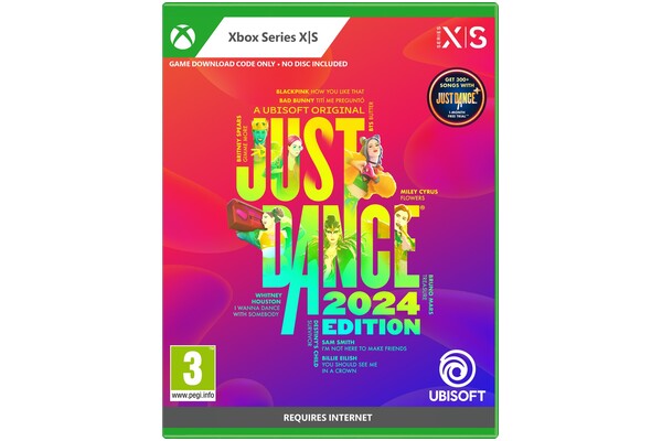 Konsola Microsoft Xbox Series S 1TB czarny + Just Dance 2024