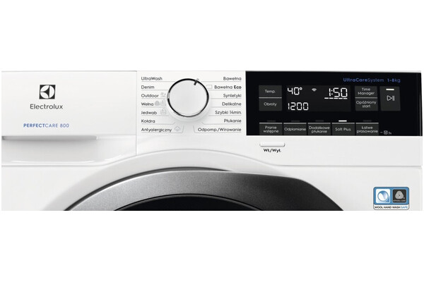 Pralka Electrolux EW8F328SP PerfectCare 8.0kg 1200obr./min