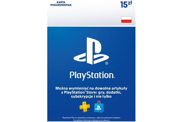 PlayStation Network 15 zł PlayStation 3