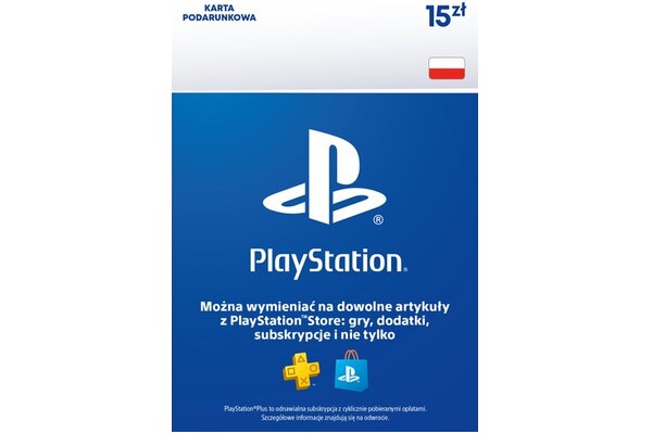 PlayStation Network 15 zł PlayStation 3