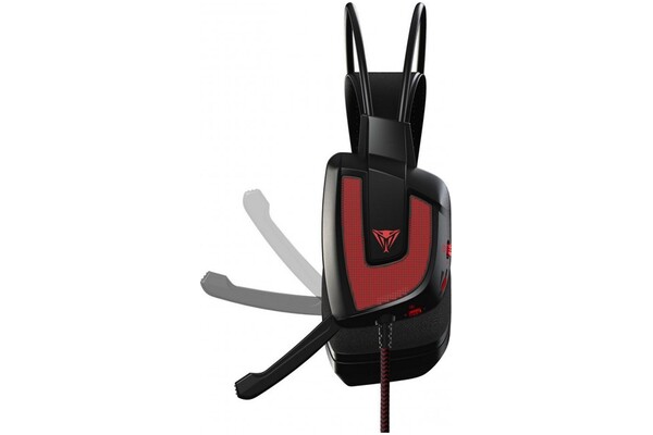 Słuchawki Patriot V360 Viper Virtual 7.1 Nauszne Przewodowe czarny