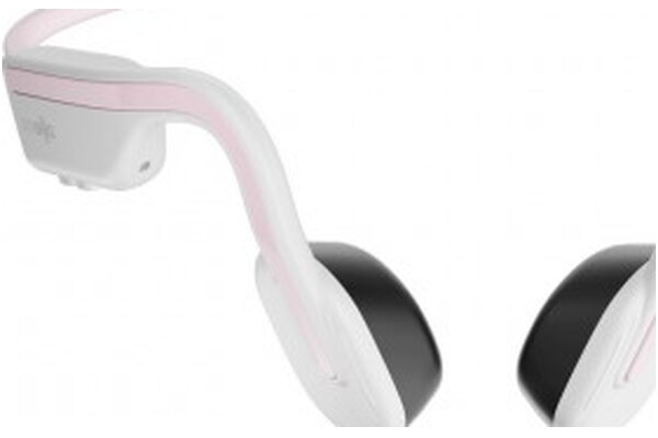 Słuchawki AfterShokz OpenMove Przewodnictwo kostne Bezprzewodowe biało-różowy