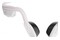 Słuchawki AfterShokz OpenMove Przewodnictwo kostne Bezprzewodowe biało-różowy