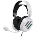 Słuchawki Havit H2038U RGB Nauszne Przewodowe biały
