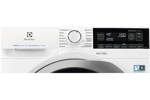 Pralka Electrolux MEW7F349PXP SteamCare 700 9.0kg 1400obr./min