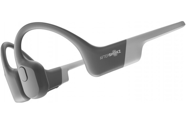 Słuchawki AfterShokz Aeropex Przewodnictwo kostne Bezprzewodowe szary