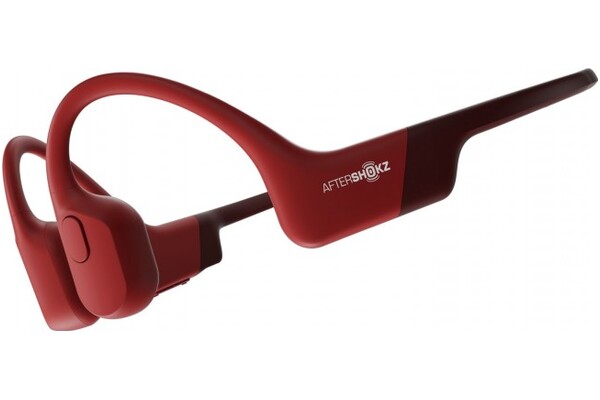 Słuchawki AfterShokz Aeropex Przewodnictwo kostne Bezprzewodowe czerwony