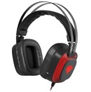 Słuchawki Genesis NSG0999 Radon 720 Nauszne Przewodowe czerwony