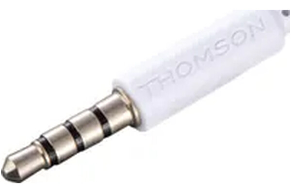 Słuchawki Thomson EAR3005GS Dokanałowe Przewodowe biały