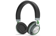 Słuchawki Skymaster U30 Nauszne Bezprzewodowe czarno-zielony