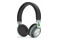 Słuchawki Skymaster BTU30 Nauszne Bezprzewodowe czarno-zielony