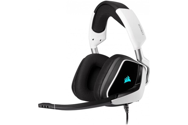 Słuchawki CORSAIR Void Elite RGB Nauszne Przewodowe biały