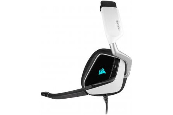 Słuchawki CORSAIR Void Elite RGB Nauszne Przewodowe biały