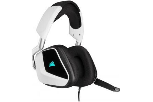 Słuchawki CORSAIR Void Elite RGB Nauszne Przewodowe biały
