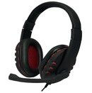 Słuchawki LogiLink HS0033 Nauszne Przewodowe czarny