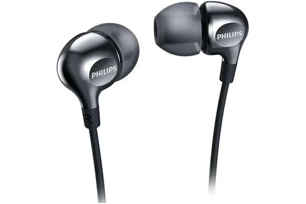 Słuchawki Philips SHE3700BK00 Dokanałowe Przewodowe czarny