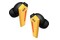 Słuchawki Edifier GX07 Hecate Dokanałowe Bezprzewodowe żółty