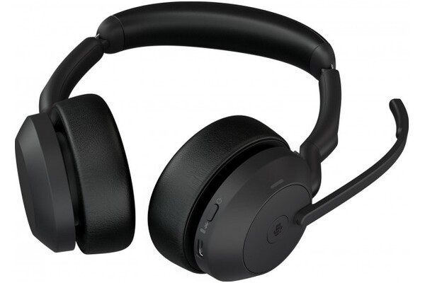 Słuchawki Jabra Evolve 2 55 Nauszne Bezprzewodowe czarny