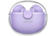 Słuchawki USAMS USA001151 Douszne Bezprzewodowe fioletowy