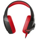 Słuchawki Mad Dog GH701 Nauszne Przewodowe czarno-czerwony
