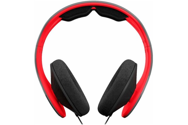 Słuchawki GIOTECK TX30 Nauszne Przewodowe czerwony