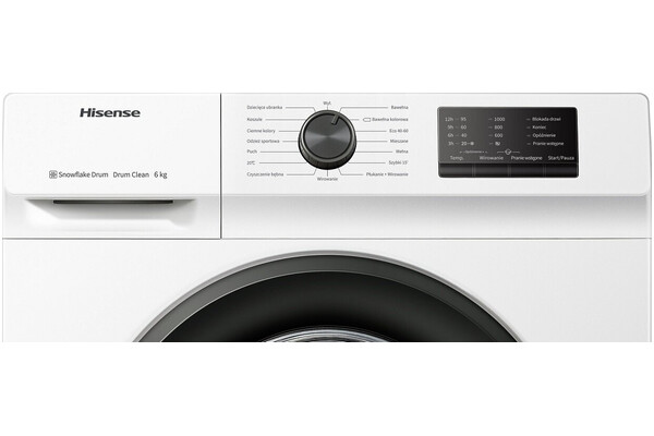 Pralka Hisense WFVC6010E 6.0kg 1000obr./min