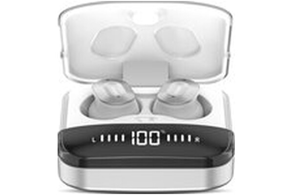 Słuchawki MIXX StreamBuds Ultra Dokanałowe Bezprzewodowe srebrno-biały