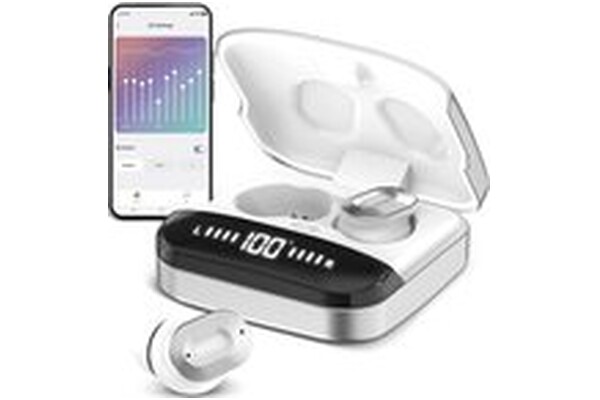 Słuchawki MIXX StreamBuds Ultra Dokanałowe Bezprzewodowe srebrno-biały