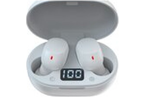 Słuchawki DEVIA Joy A6 Dokanałowe Bezprzewodowe biały