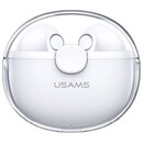 Słuchawki USAMS BHUBU01 Douszne Bezprzewodowe biały
