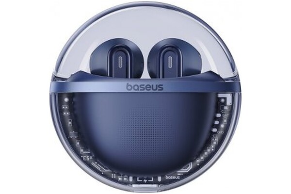 Słuchawki Baseus E5X Bowie Douszne Bezprzewodowe niebieski