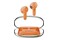 Słuchawki Awei T85 Douszne Bezprzewodowe pomarańczowy
