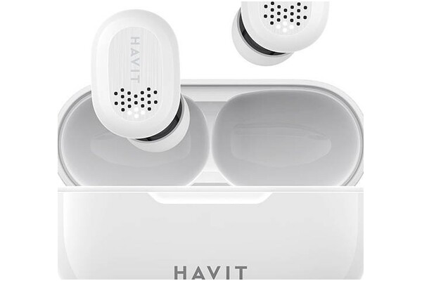 Słuchawki Havit TW925 Dokanałowe Bezprzewodowe biały
