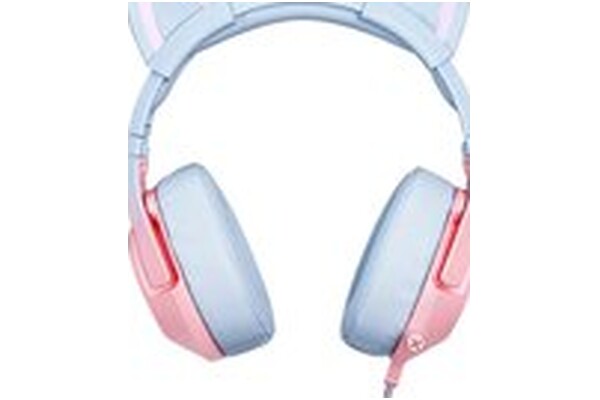 Słuchawki Onikuma K9 Nauszne Przewodowe Różowo-niebieski
