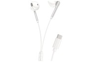 Słuchawki XO EP66 Douszne Przewodowe biały