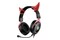 Słuchawki Onikuma X10 Nauszne Przewodowe czerwony