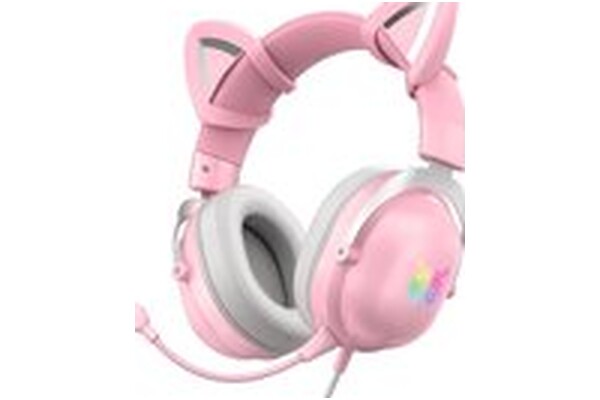 Słuchawki Onikuma X11 Nauszne Przewodowe różowy