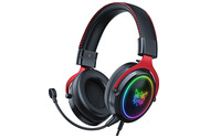 Słuchawki Onikuma X10 Nauszne Przewodowe czarno-czerwony